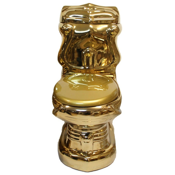 Exclusive toilet Baroque Gold