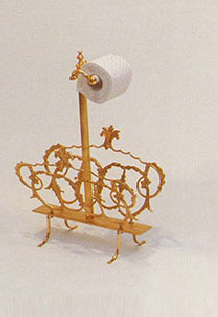 Copy of newspaper stand brass